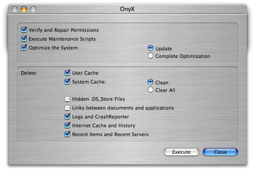 Onyx Cleaner Mac